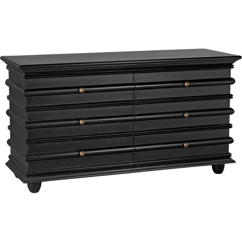 Ascona Wood Black Chest