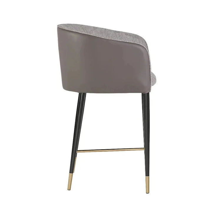Asher Barrel Back Counter Stool - LOOMLAN - SUNPAN - Counter Stools