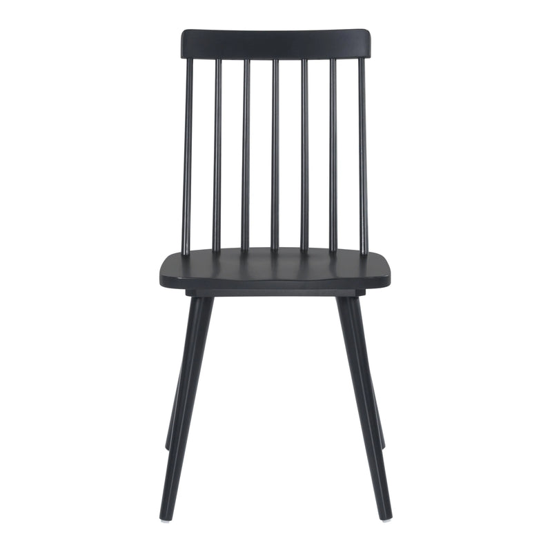 Ashley Dining Chair (Set of 2) Black Dining Chairs LOOMLAN By Zuo Modern