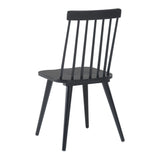 Ashley Dining Chair (Set of 2) Black Dining Chairs LOOMLAN By Zuo Modern