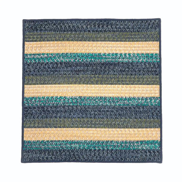 Ashton Tweed Stripe Square Outdoor Rugs