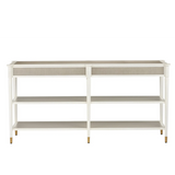 Aster Console Table-Console Tables-Currey & Co-LOOMLAN