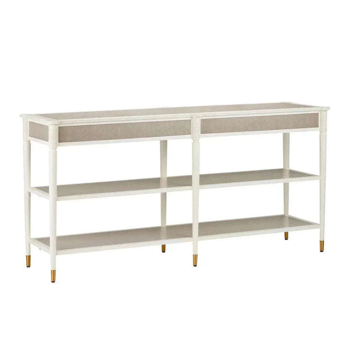 Aster Console Table - LOOMLAN - Currey & Co - Console Tables