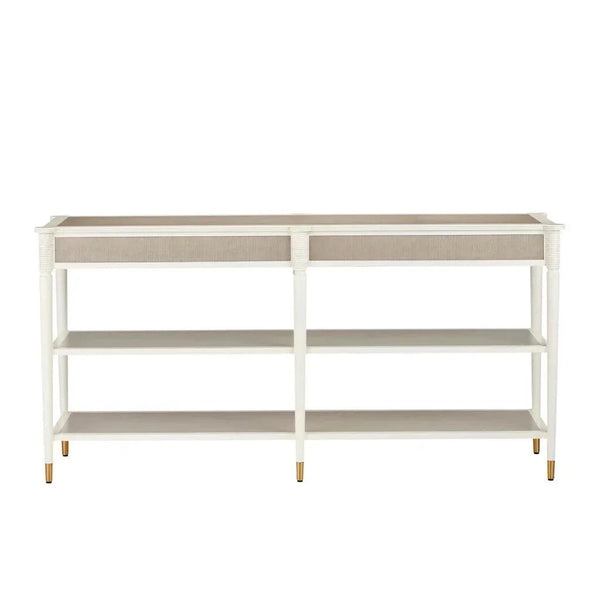 Aster Console Table - LOOMLAN - Currey & Co - Console Tables