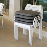 Athene White Outdoor Extendable Dining Table Set For 12