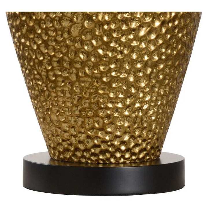 Athens Textured Metallic Gold Finish Vase Table Lamp - LOOMLAN - Chelsea House - Table Lamps