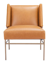 Atlanta Accent Chair Brown-Accent Chairs-Zuo Modern-LOOMLAN
