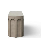 Atlas Concrete Made Outdoor Bench-Outdoor Benches-Urbia-LOOMLAN