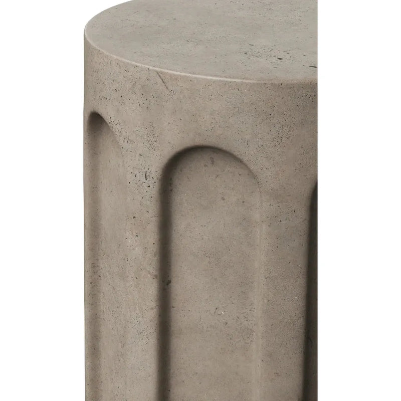 Atlas Concrete Made Outdoor Stool