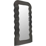 Atticus Black Floor Mirror