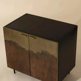 Auburn Durable Iron Nightstand-Nightstands-SUNPAN-LOOMLAN