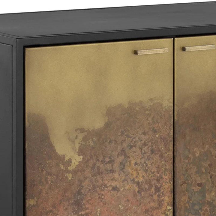 Auburn Media Console & Cabinet Patina Finish - LOOMLAN - SUNPAN - TV Stands & Media Centers