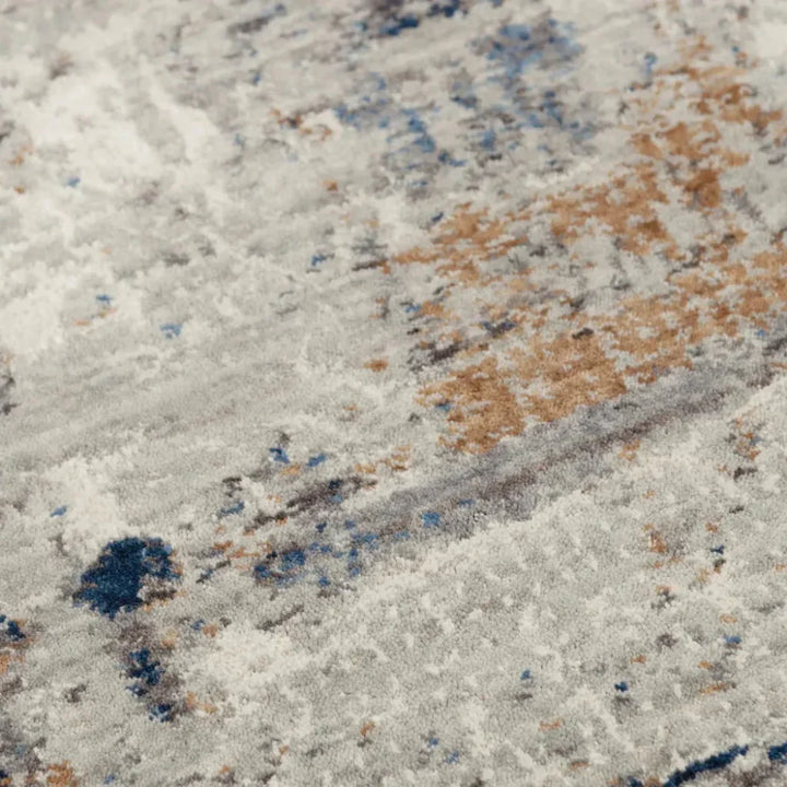 Audi Abstract Gray/ Multi Large Area Rugs - LOOMLAN - LOOMLAN - Area Rugs