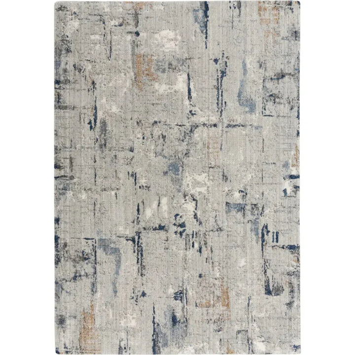 Audi Abstract Gray/ Multi Large Area Rugs - LOOMLAN - LOOMLAN - Area Rugs