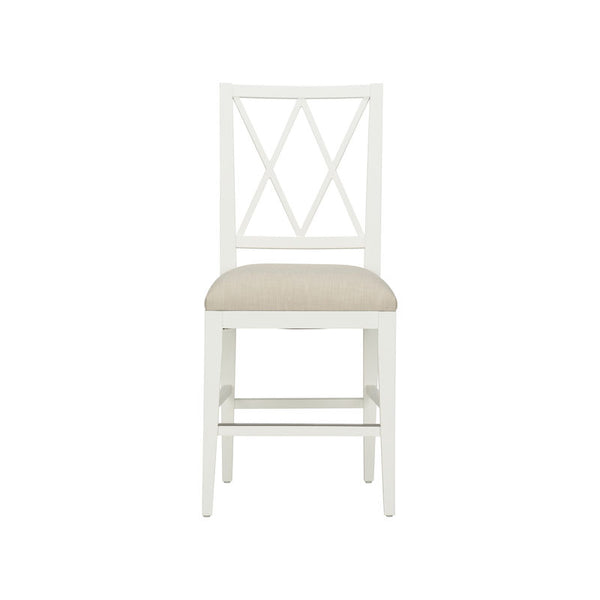 Austin White Counter Stool-Counter Stools-Chelsea House-LOOMLAN