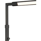 Autrand Metal and Acrylic Balck Floor Lamp