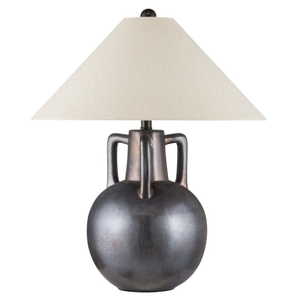 Autry Grey Ceramic Table Lamp