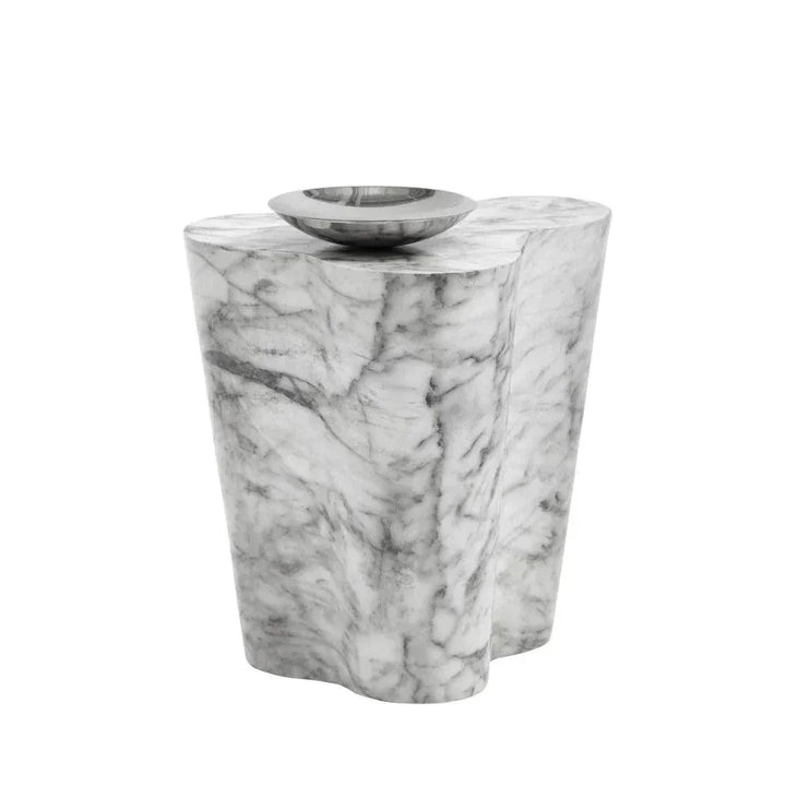 Ava Concrete Outdoor Geometric Coffee Table-Outdoor Coffee Tables-SUNPAN-LOOMLAN