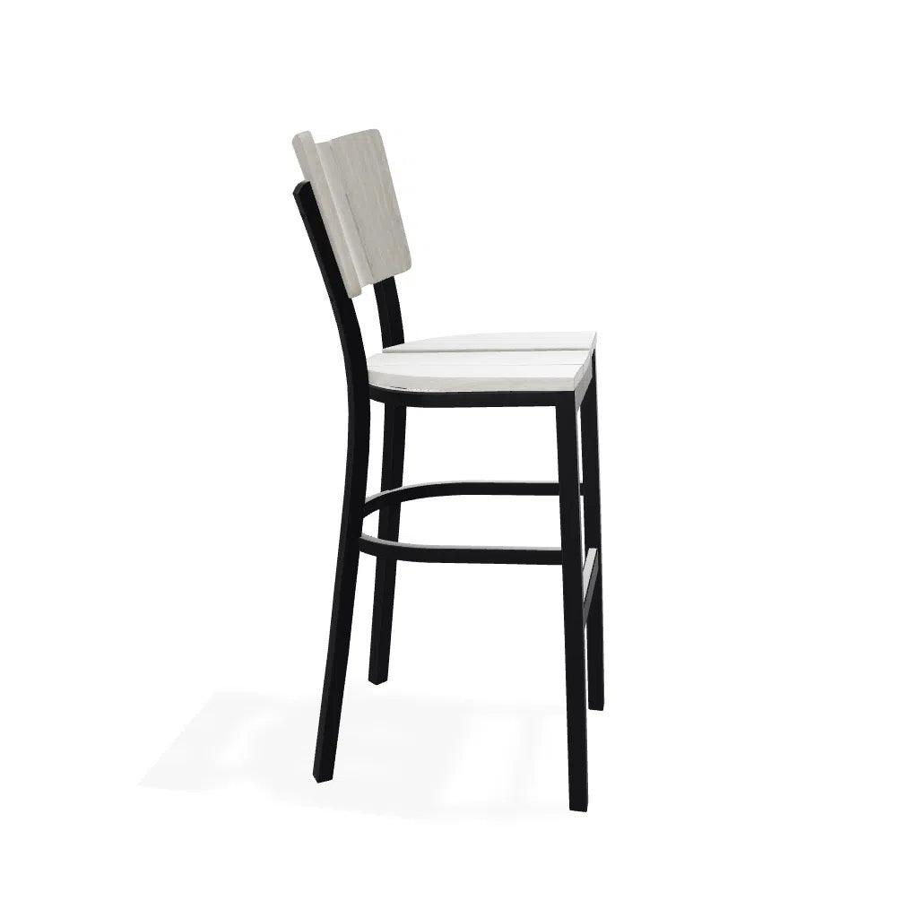 Avant MGP Aluminum Bar Height Stacking Chair