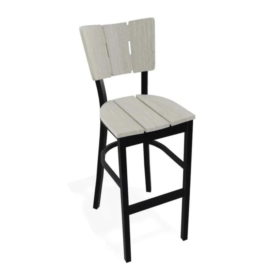 Avant MGP Aluminum Bar Height Stacking Chair