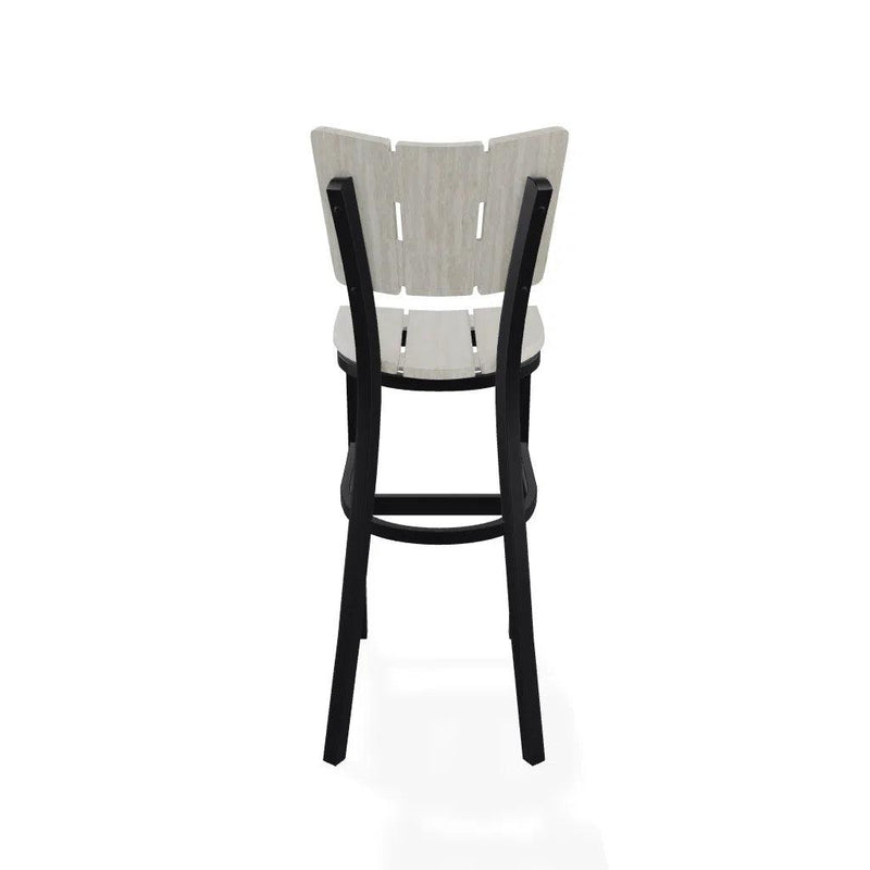 Avant MGP Aluminum Bar Height Stacking Armless Chair