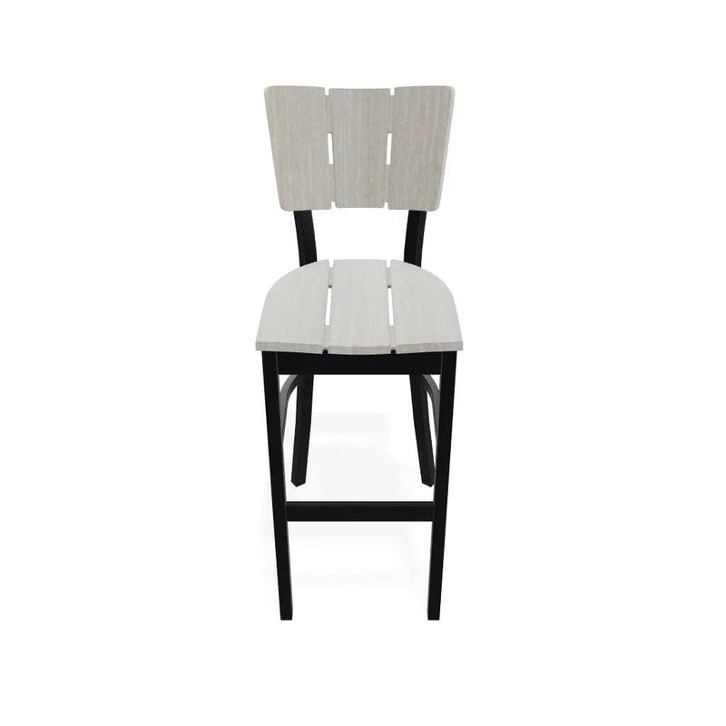 Avant MGP Aluminum Bar Height Stacking Armless Chair