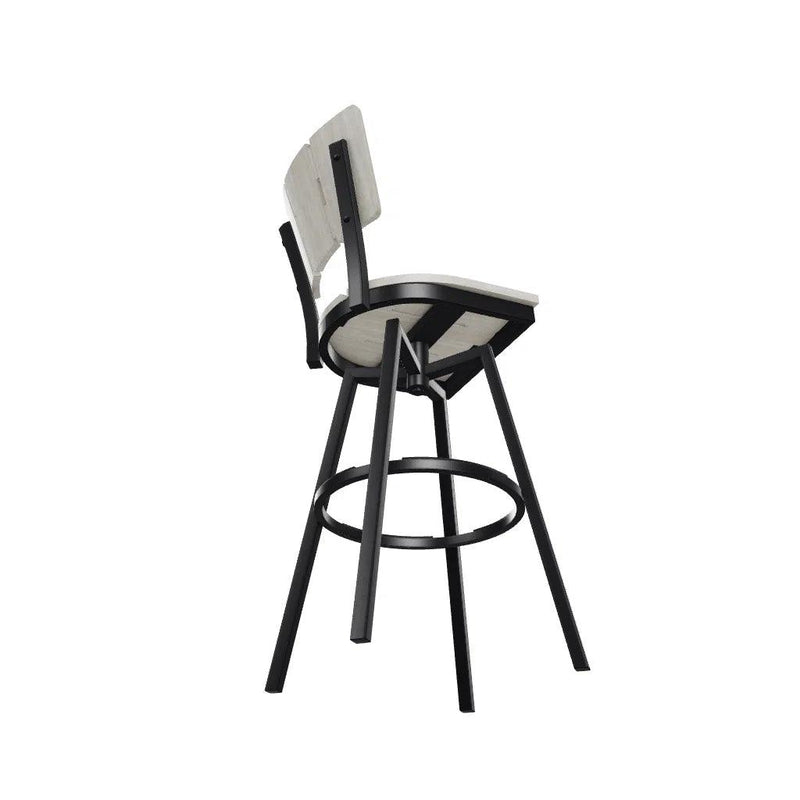 Avant MGP Aluminum Bar Height Armless Swivel Chair