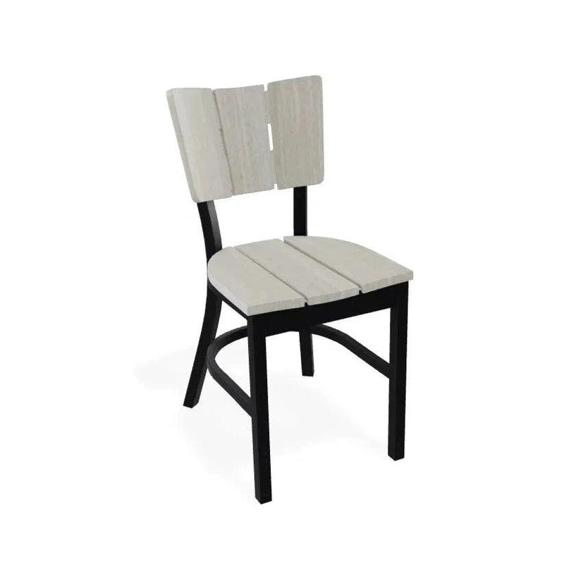 Avant Marine Grade Polymer Aluminum Stacking Bistro Chair