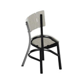 Avant Marine Grade Polymer Aluminum Stacking Bistro Chair