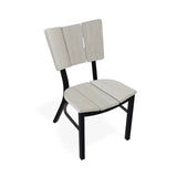 Avant Marine Grade Polymer Aluminum Stacking Dining Chair