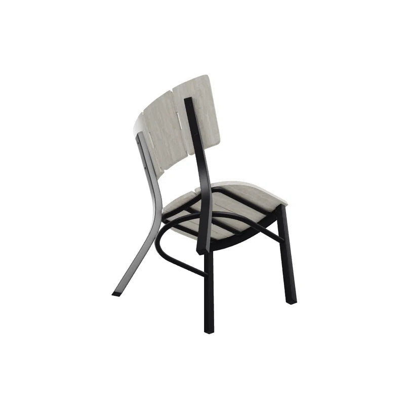 Avant Marine Grade Polymer Aluminum Stacking Dining Chair