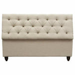 Ave Tufted Lift-Top Storage Trunk Desert Sand Linen