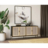 Avida Iron Based Wooden Sideboard