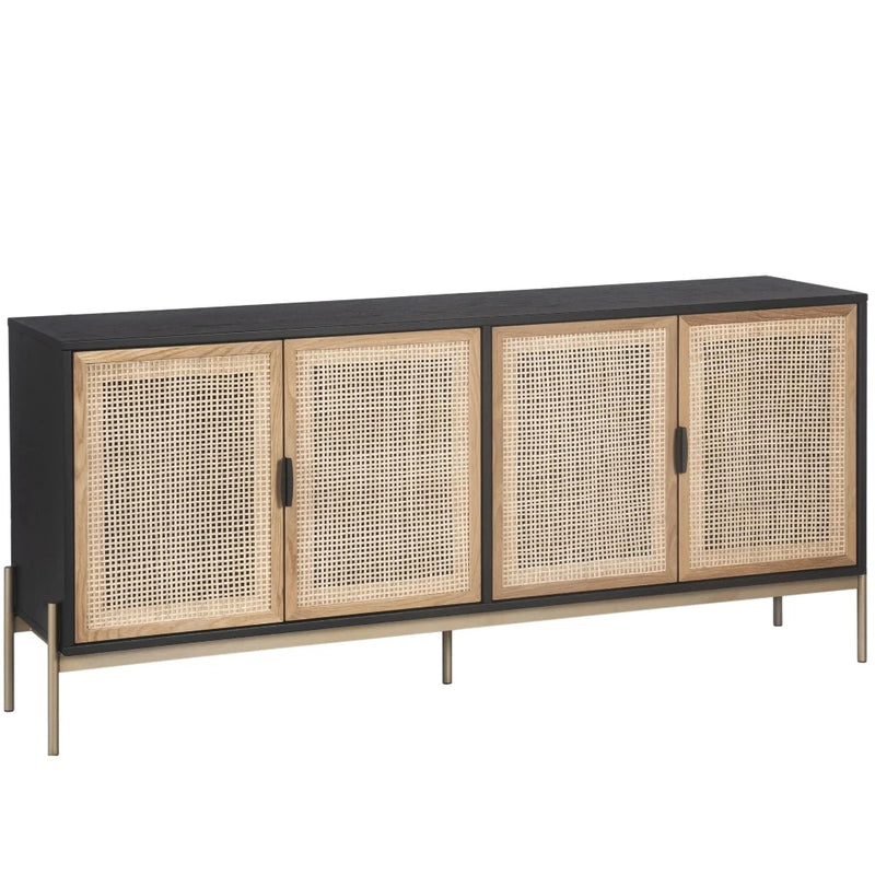 Avida Iron Based Wooden Sideboard