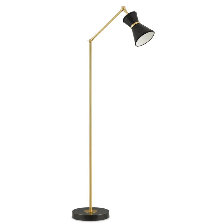 Avignon Floor Lamp-Floor Lamps-Currey & Co-LOOMLAN