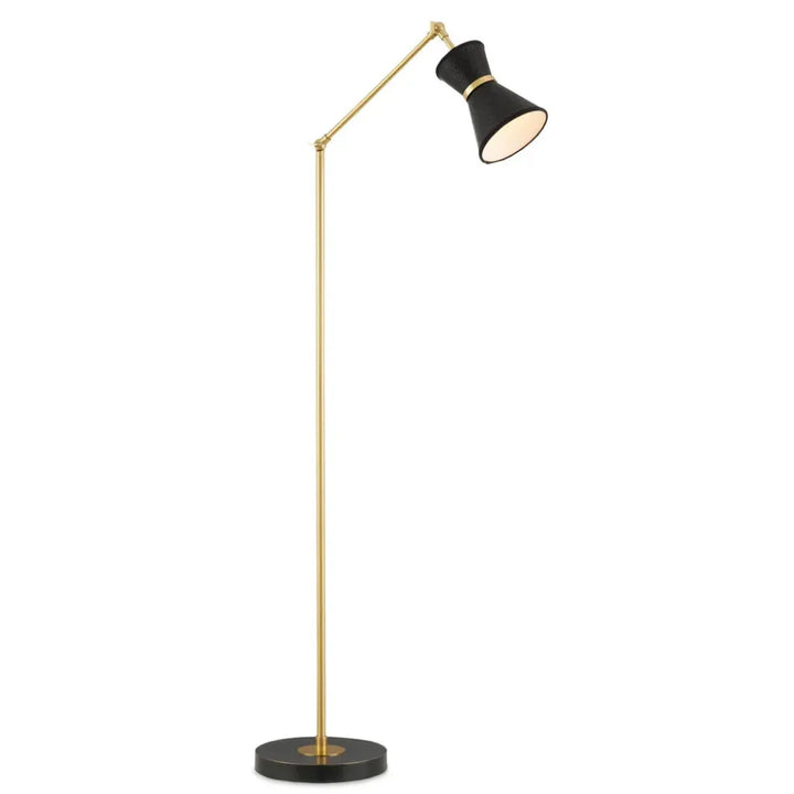 Avignon Floor Lamp-Floor Lamps-Currey & Co-LOOMLAN