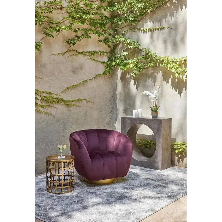 Avva Fiber Reinforced Concrete Sofa Table-Outdoor Console Tables-Urbia-LOOMLAN