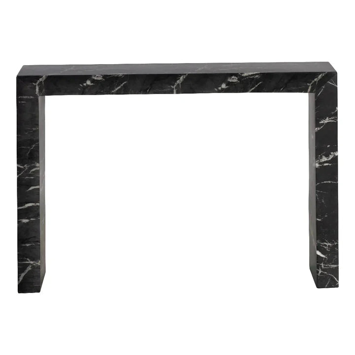 Axle SleekConcrete Outdoor Console Table - LOOMLAN