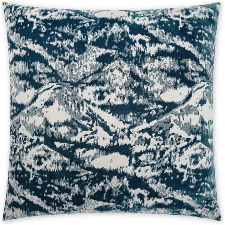 Aydanno Peacock Blue Throw Pillow Insert - LOOMLAN - D.V. Kap - Throw Pillows