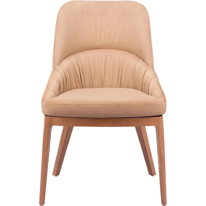 Ayr Fabric Armless Dining Chair 2PC - LOOMLAN - Zuo Modern - Dining Chairs