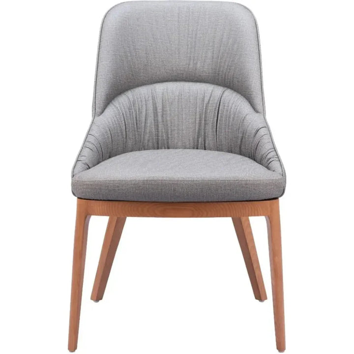 Ayr Fabric Armless Dining Chair 2PC - LOOMLAN - Zuo Modern - Dining Chairs