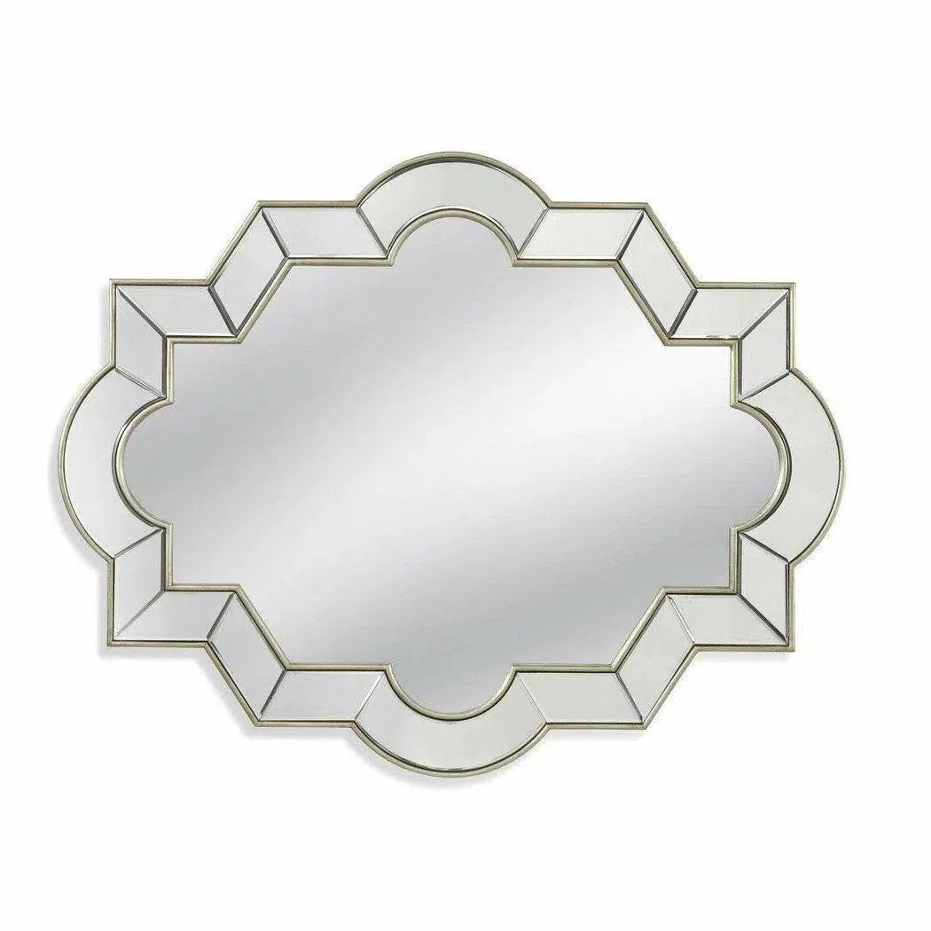 Azusa Rectangle Silver Wall Mirror