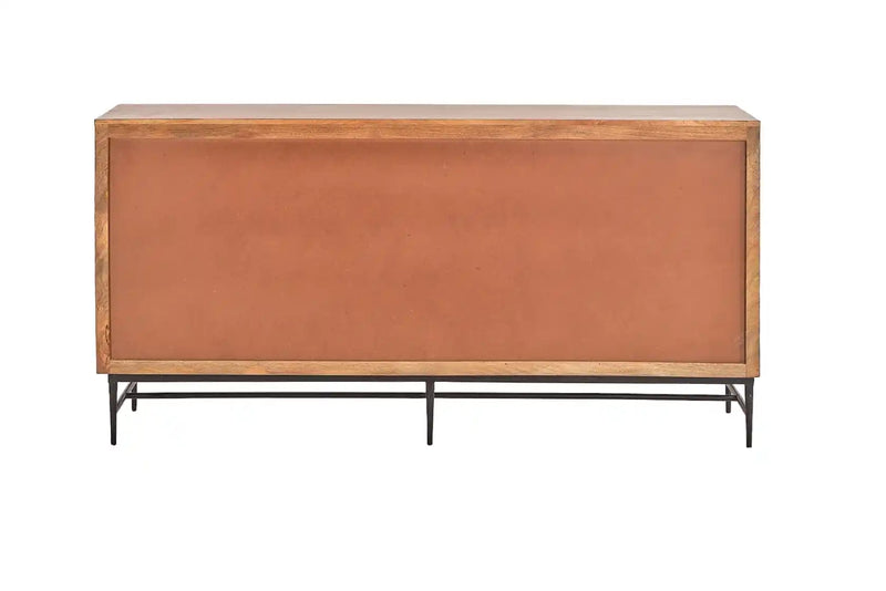 Dione Bone Inlay Designed 4 Door Sideboard