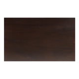 Denman Solid Mango Wood Dark Brown Dresser With 6 Drawers