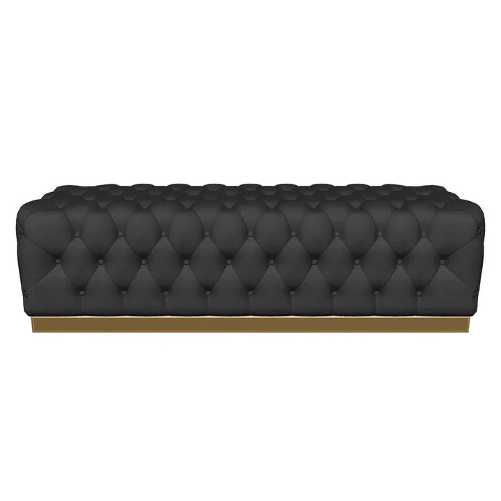 Babette Fabric Backless Bench - LOOMLAN - SUNPAN - Bedroom Benches