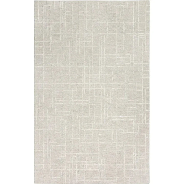 Babi Geometric Light Beige Area Rugs For Living Room - LOOMLAN - LOOMLAN - Area Rugs