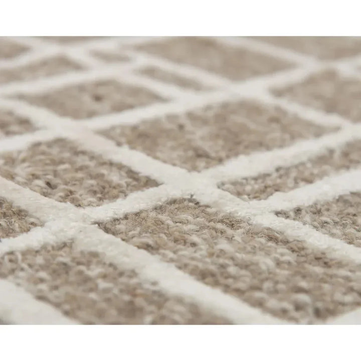 Baby Geometric Brown Area Rugs For Living Room - LOOMLAN - LOOMLAN - Area Rugs