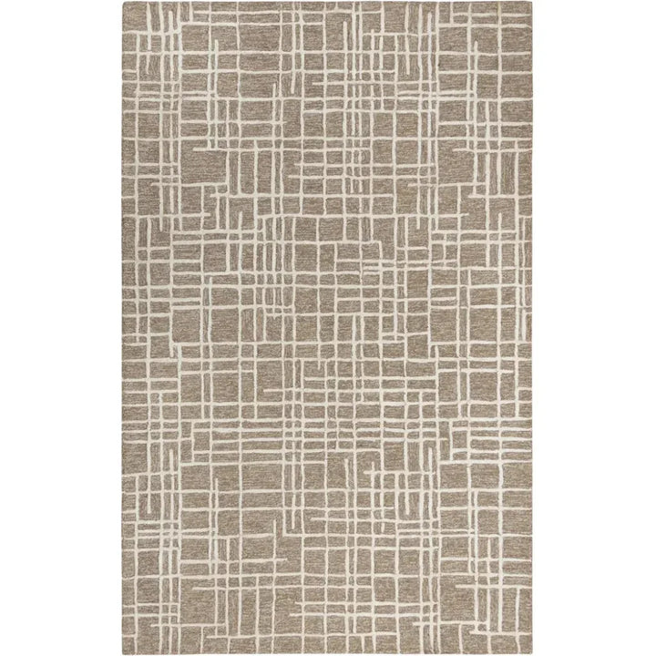 Baby Geometric Brown Area Rugs For Living Room - LOOMLAN - LOOMLAN - Area Rugs