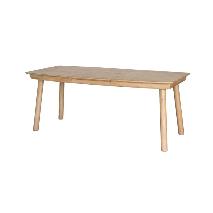 Bahama Sundried Wheat Extension Dining Table-Dining Tables-LH Imports-LOOMLAN