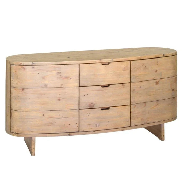 Bahama Sundried Wheat Sideboard - LOOMLAN - LH Imports - Sideboards